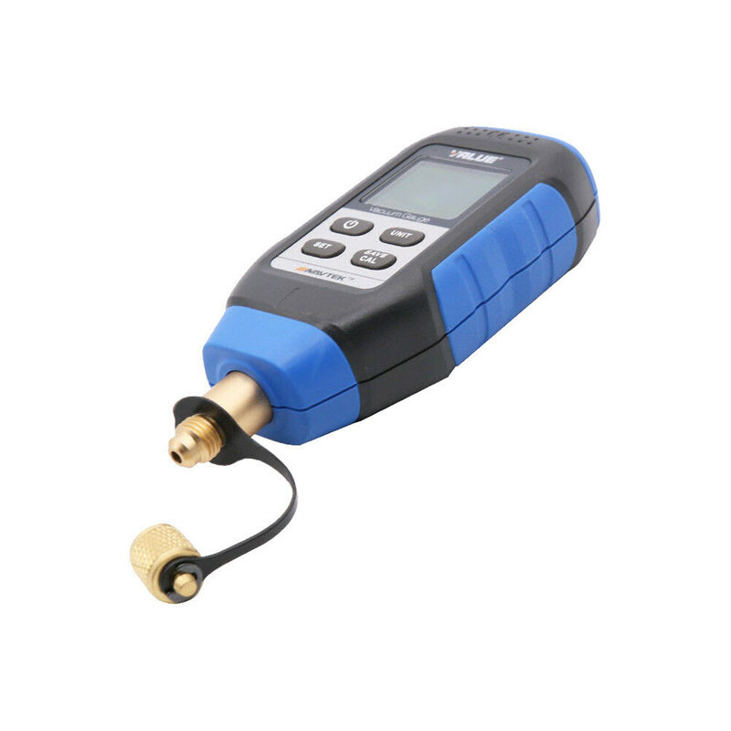 0-10000P Digital Vacuum Gauge Lab Refrigeration System Pressure Gauge New