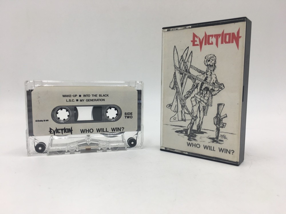 EVICTION Who Will Win? Cassette Tape (1988) - Thrash Metal