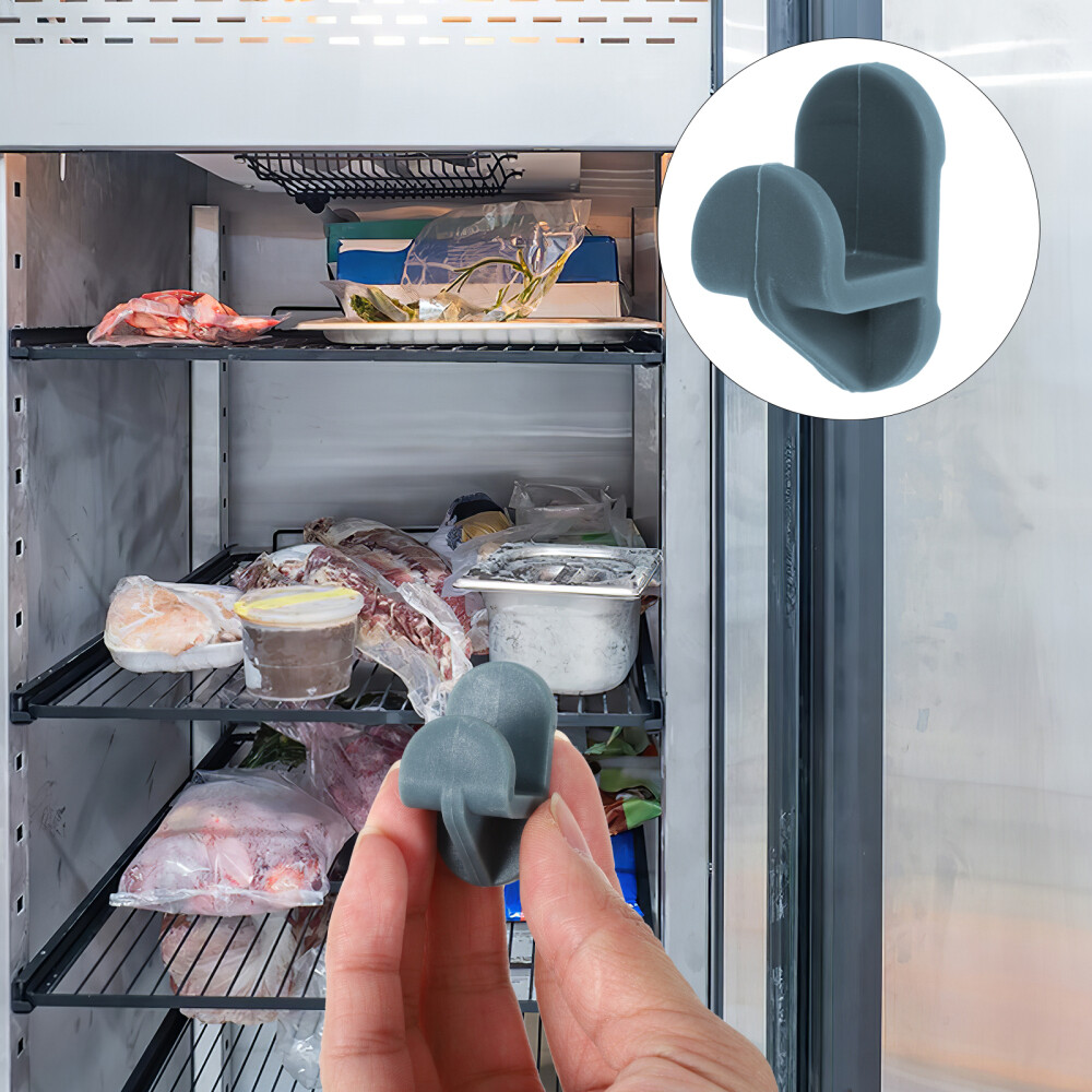 10 Pcs Commercial Freezer Shelf Clips Plastic Freezers Hook