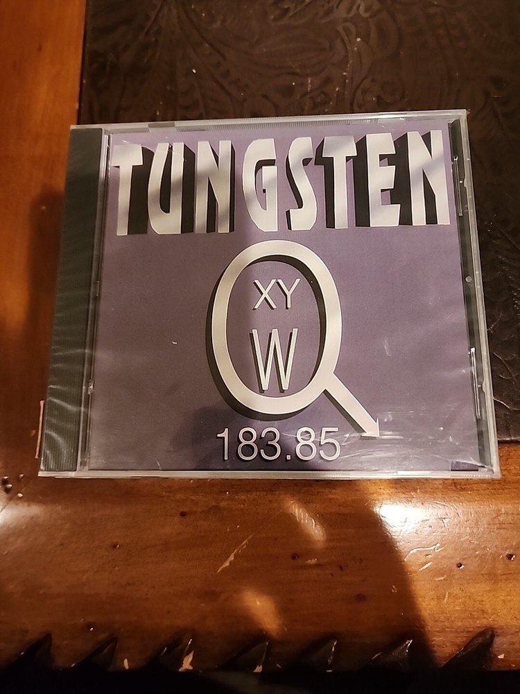 Tungsten 183.85 (CD) Factory Sealed Drill Hole In Barcode