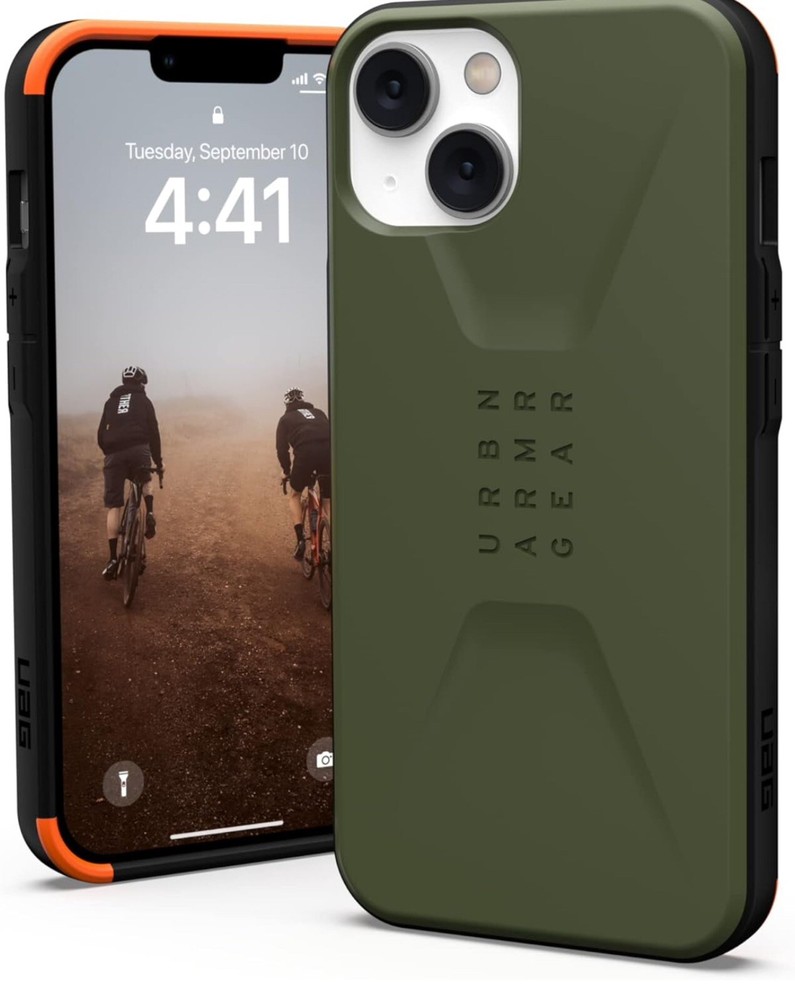 Urban Armor Gear UAG Case for iPhone 13 Pro Civilian Olive Green NEW