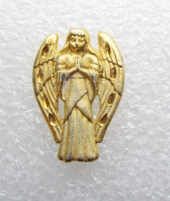 Winged Angel Praying Lapel Pin (C942)