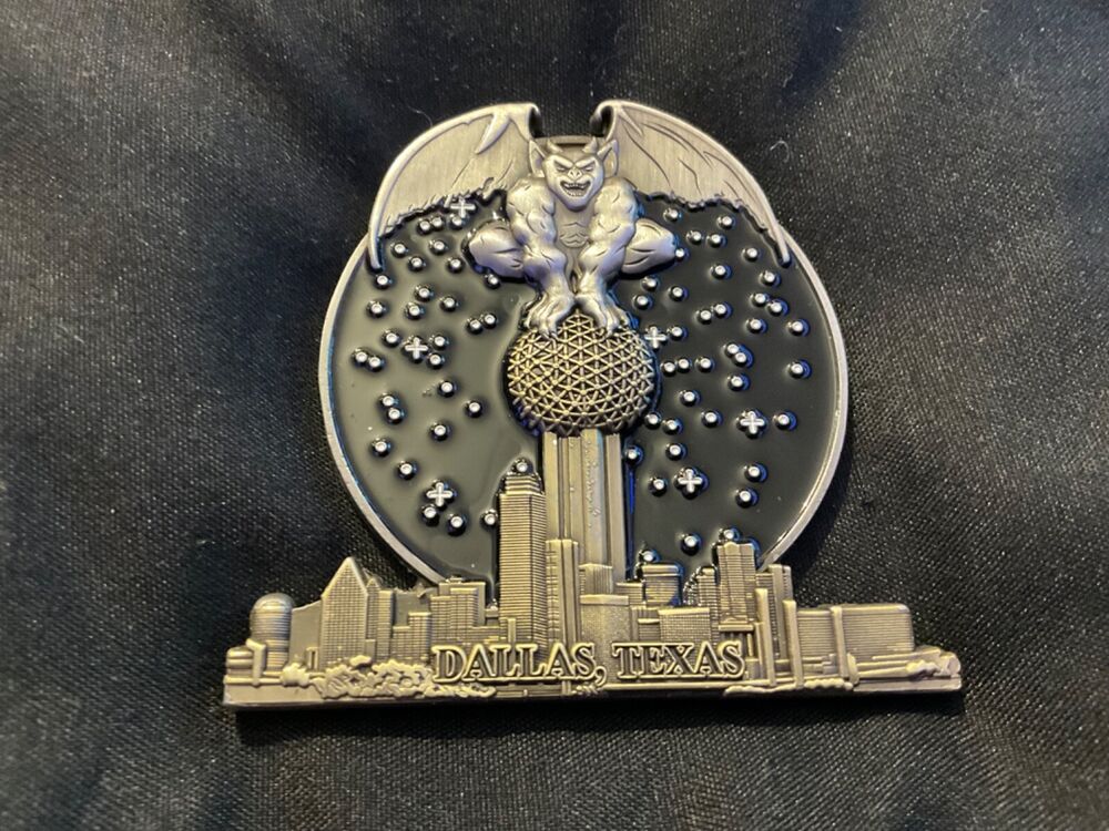 Rare!!! DHS/HSI Dallas Counter intel, Counterproliferation Gargoyle Variant Coin