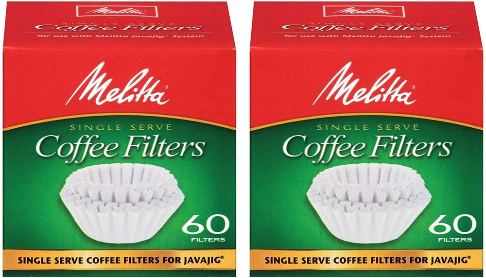 Java Jig, Single Serve Paper Coffee Filters - 2 Pack