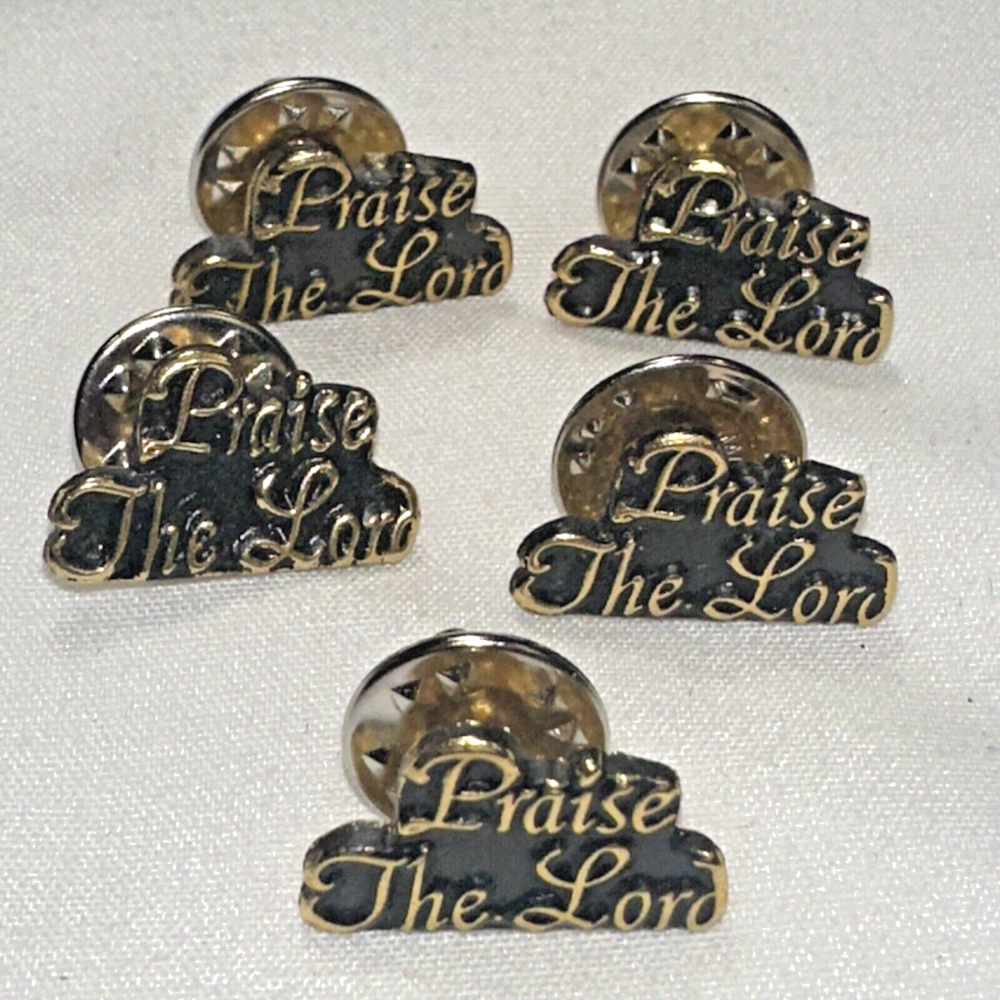 Lot of 5 Gold Color Metal 