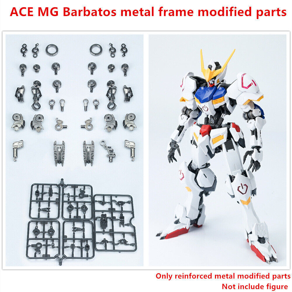 MG 1/100 Barbatos IBO ACE Model Metal & Plastic Repair Parts Set