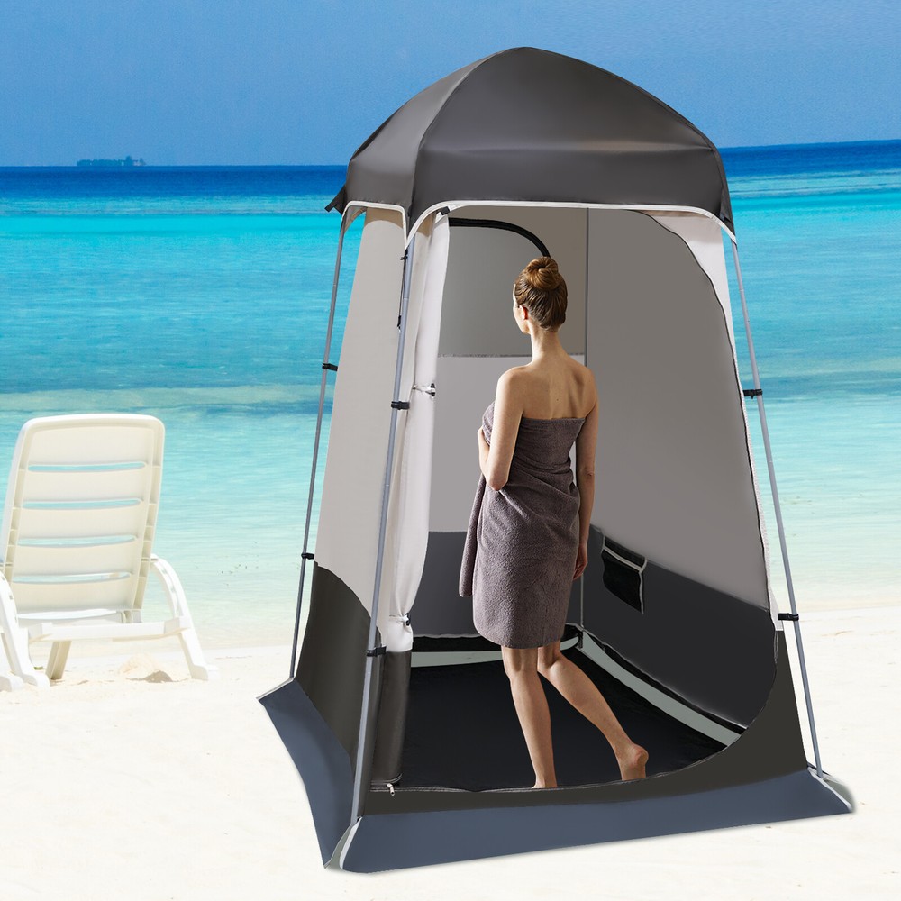 Portable Pop-Up Privacy Tent for Camping Shower and Toilet Outdoor Use  
