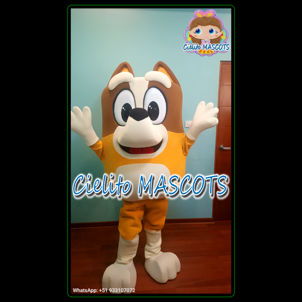 BINGO of Bluey Mascot Costume  mascotte cosplay botarga halloween cartoon