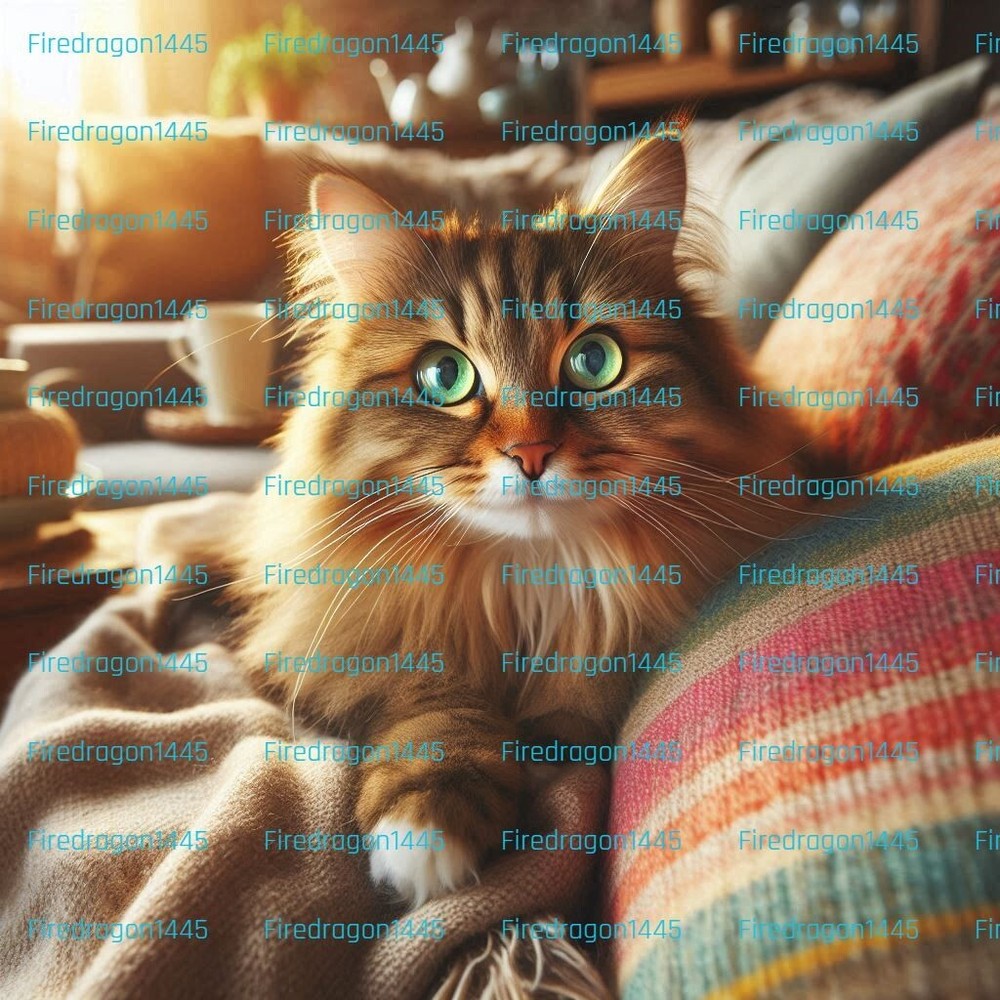 Digital Image Picture Photo Wallpaper Background Desktop Ai Art : House Cat
