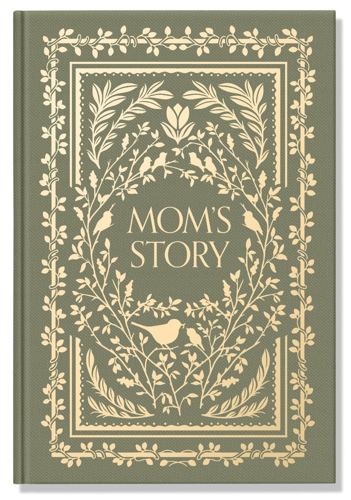 Mom's Story Memory and Keepsake Journal for Family Heirloom Story Book NEW