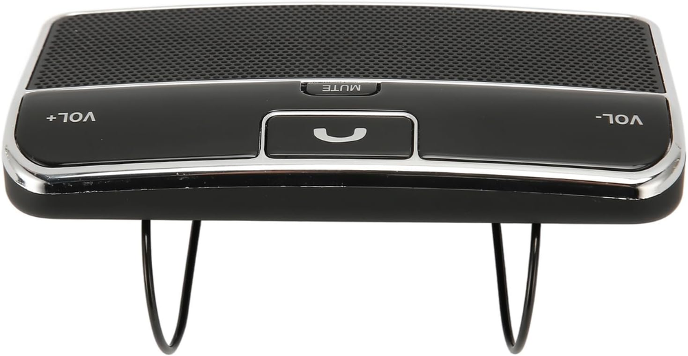 Handsfree Speaker for Cars, Bluetooth 4.0 Car Speaker AUTO Reconnect for 2 Cell