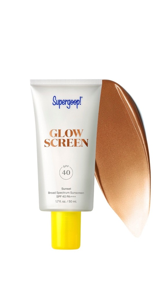 Supergoop Glowscreen Mineral Sunscreen SPF 40 1.7 oz with Radiant Finish