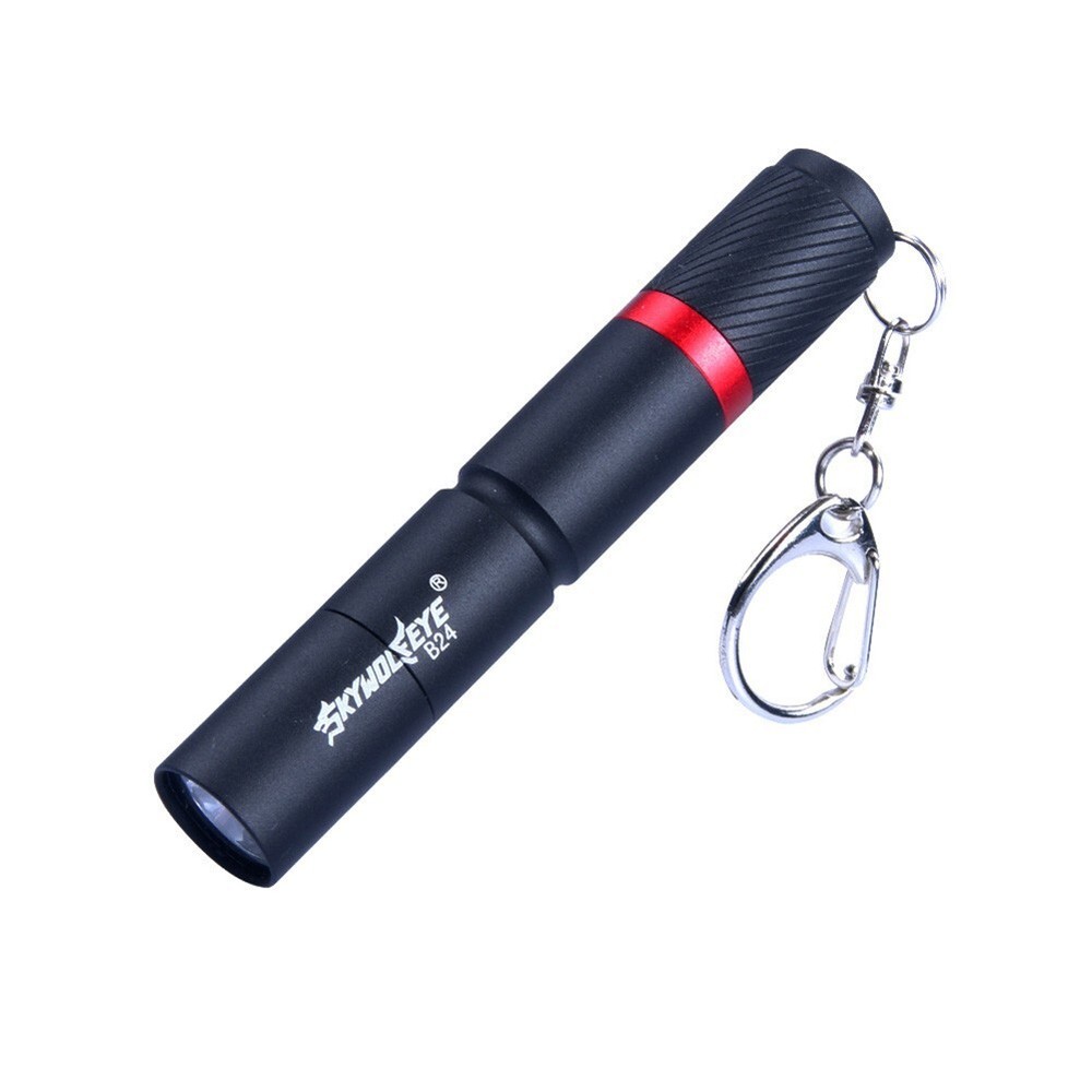 Key Ring Torches Flashlight LED Key Light Light Lamp Super Bright 3000 LM