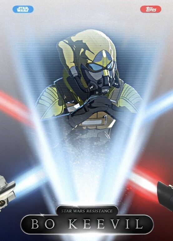 Topps Star Wars Digital Card Bo Keevil Tier 6 Base May the 4th