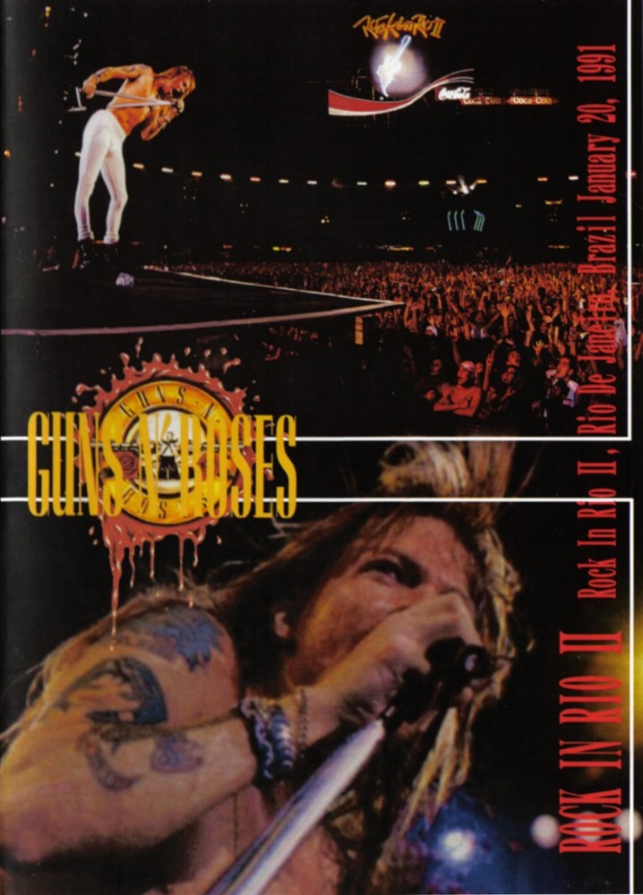 GUN N ROSES 01.20.91 ROCK IN RIO LIVE DVD    I ACCEPT PAYPAL!!!-image