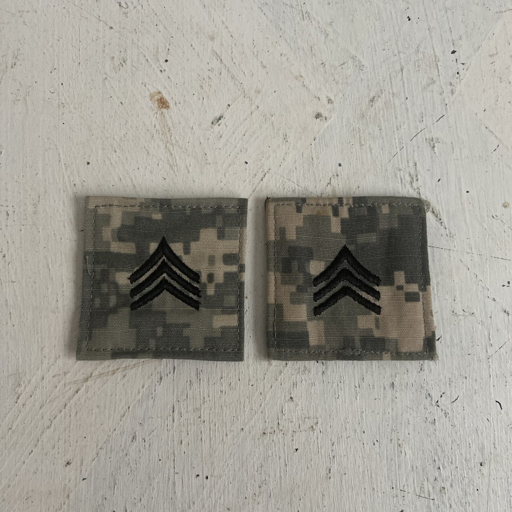 UCP US Army Rank Insignia (3) Hook and Loop Design