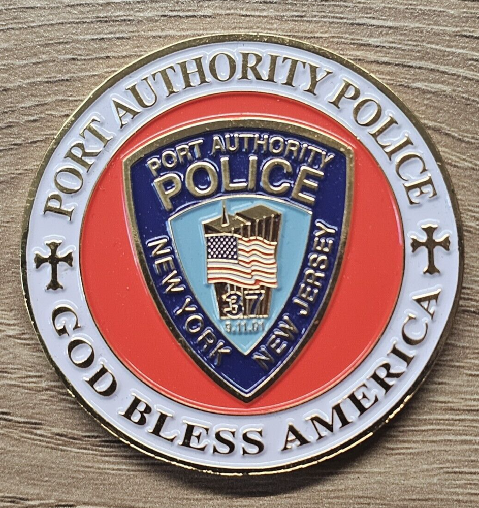 Port Authority Police Dept PAPD Papal Visit Police Challenge Coin FREE SHIPPING-image