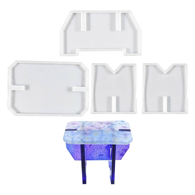 Epoxy Resin Cement Concrete Chair Stool DIY Mold