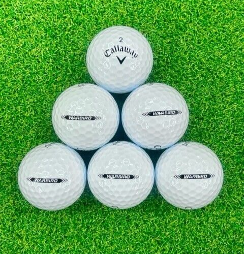 24 Mint Callaway Warbird 5A Golf Balls with Free Shipping