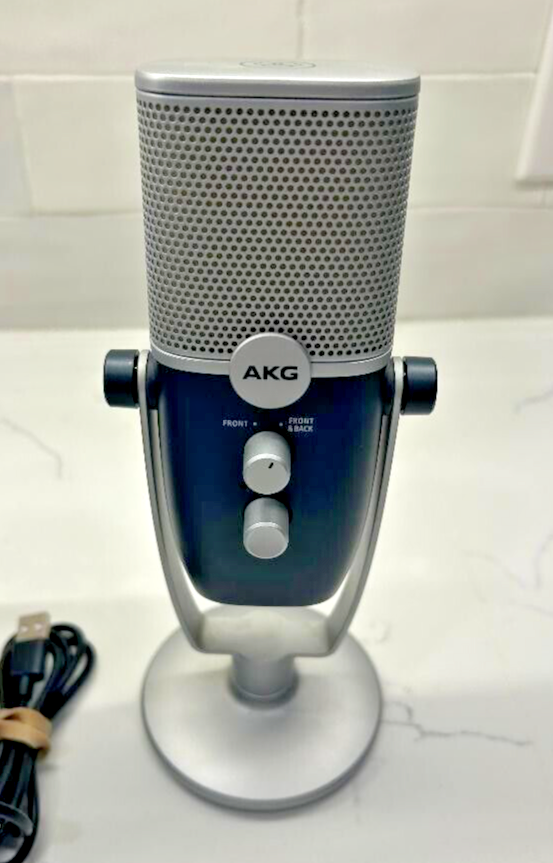 AKG ARA C22-USB Dual Mode Condenser Microphone+Stand 4 Recording/Podcast/Gamer