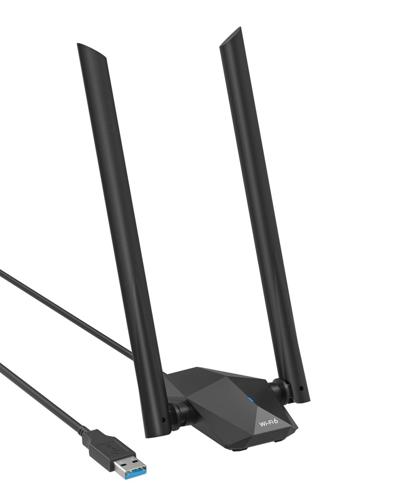 AX1800 USB WiFi 6 Linux Compatible WiFi Adapter for PC and Raspberry Pi 2+ Wi...