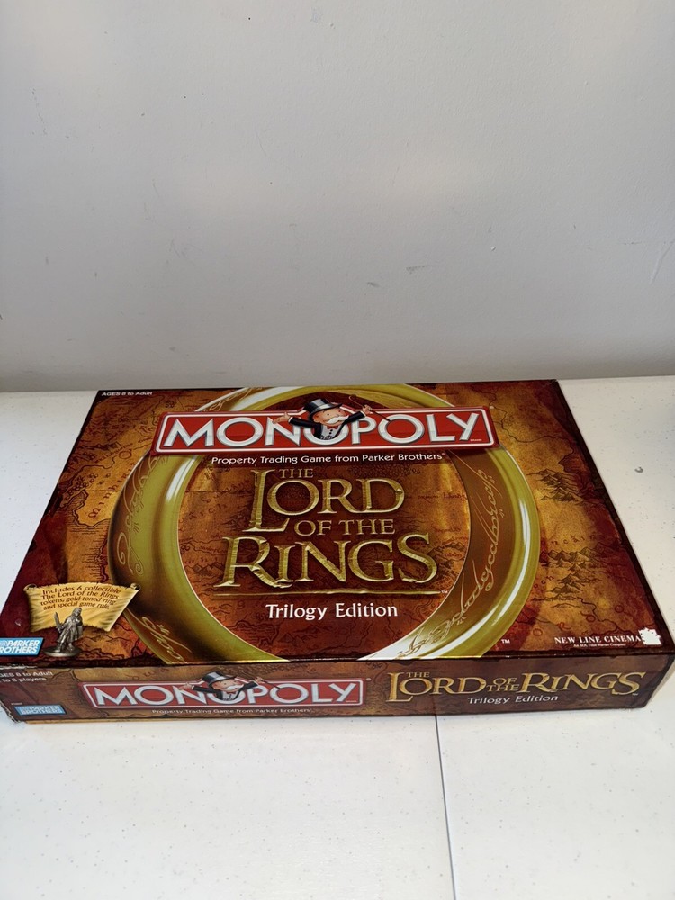 Hasbro Gaming Monopoly - The Lord of the Rings Trilogy Edition