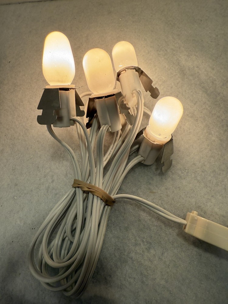 4-Socket C7 Light Cord with On/Off Switch for Dept 56 Lemax Christmas Villages