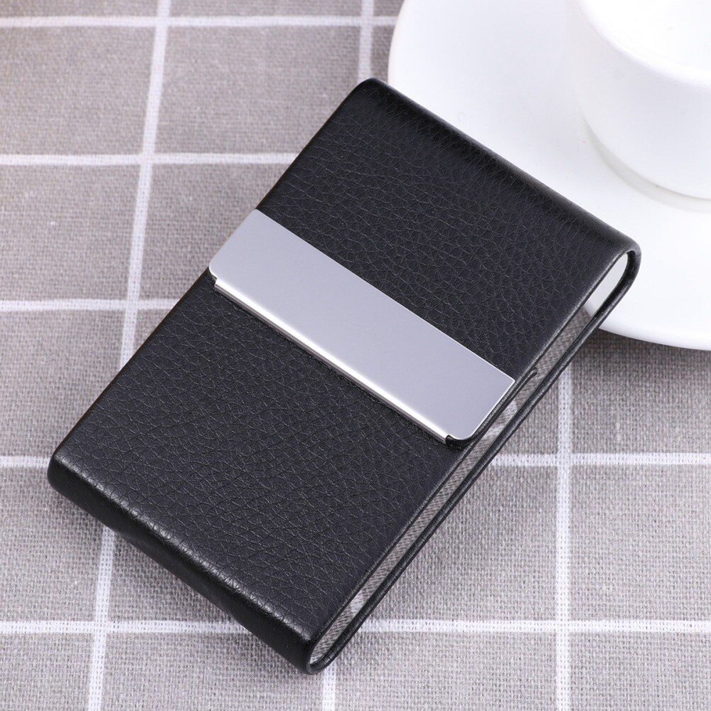 Credit Card Wallet Vertical Section Holder Practical Business-image