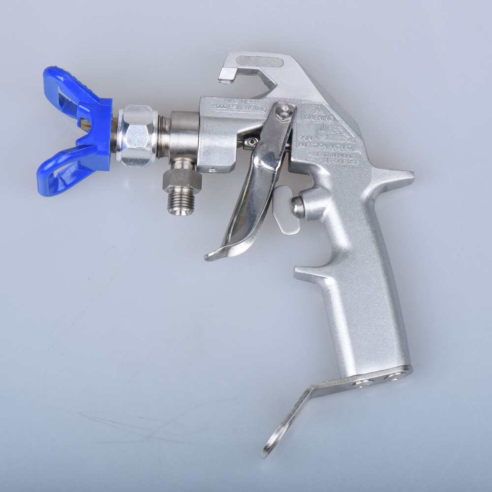 Aftermarket 5000 PSI Silver Flex Plus Airless Spray Gun with Guard