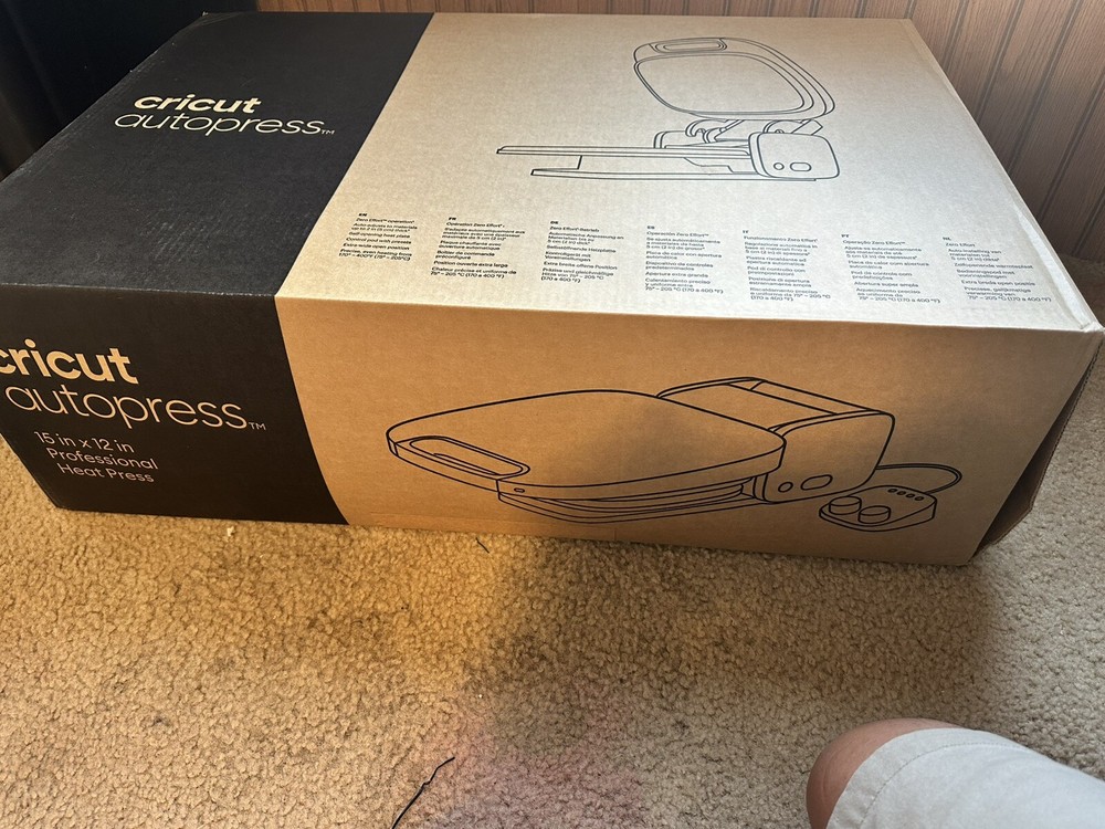 Cricut Autopress Professional Automated Heat Press, Brand New-image