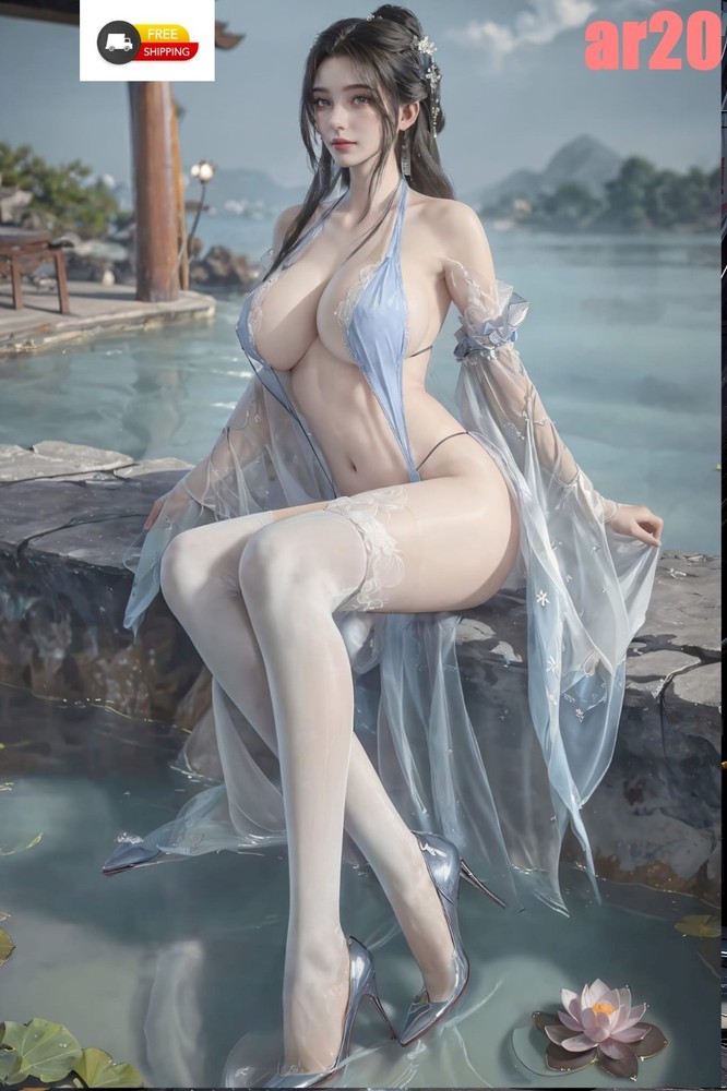 AI Art Chinese Girl Digital Background for Desktop by gaphi-6094-image