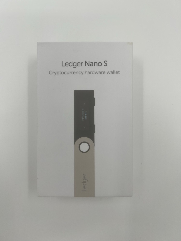 New Ledger Nano S Cryptocurrency Hardware Wallet BTC & Alt Coin