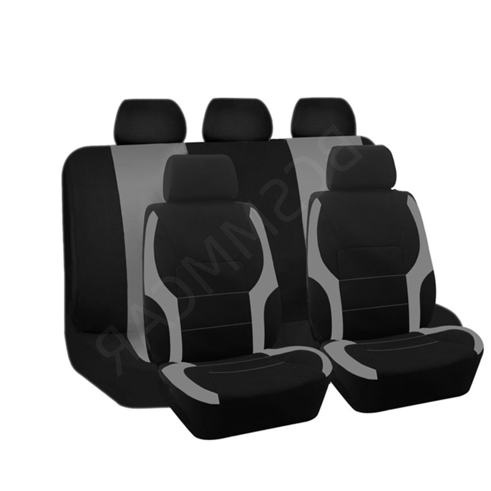 5-Seats Car Seat Cover Full Set Front Rear Protector Auto Interior Accessories