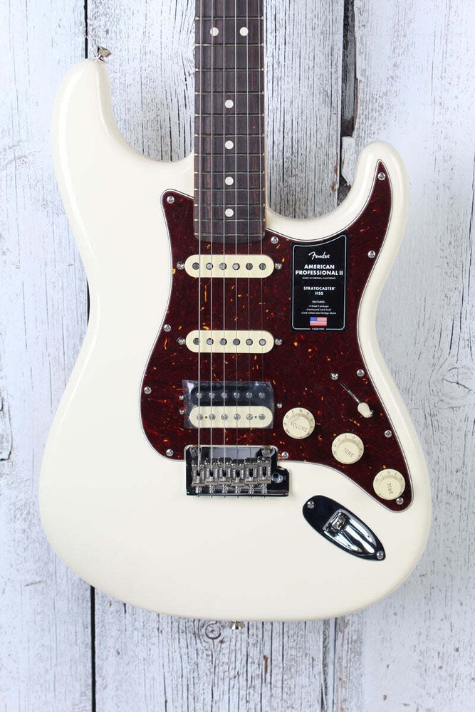 Fender American Professional II Stratocaster HSS Electric Guitar with Case
