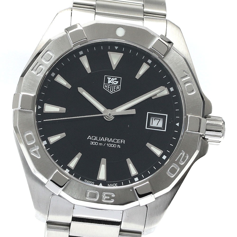 Tag Heuer Aquaracer Way1110 Pre-Owned Quartz Mens Watch