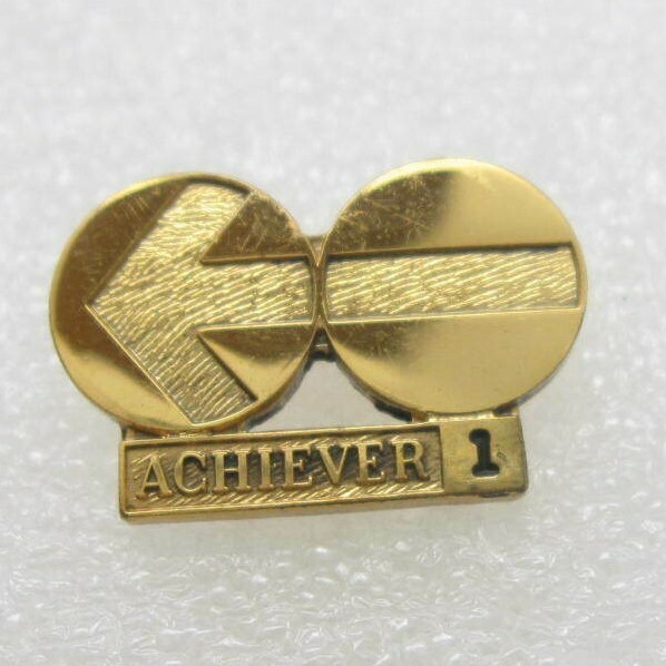 Achiever #1 Lapel Pin (A785)
