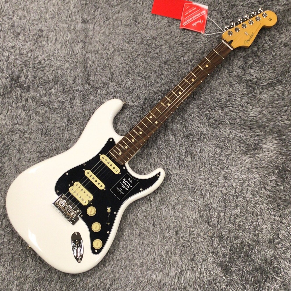 Fender Player II Stratocaster HSS Polar White   Rosewood 2024Year Latest Model