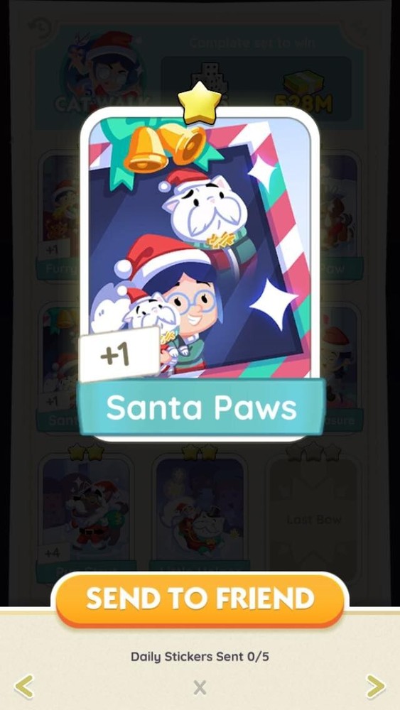 Santa Paws - 1⭐ Sticker (Read Description) Instant Delivery