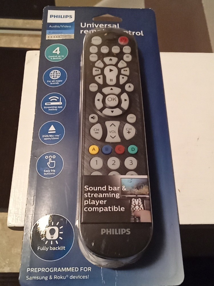 philips remote control samsung roku universal