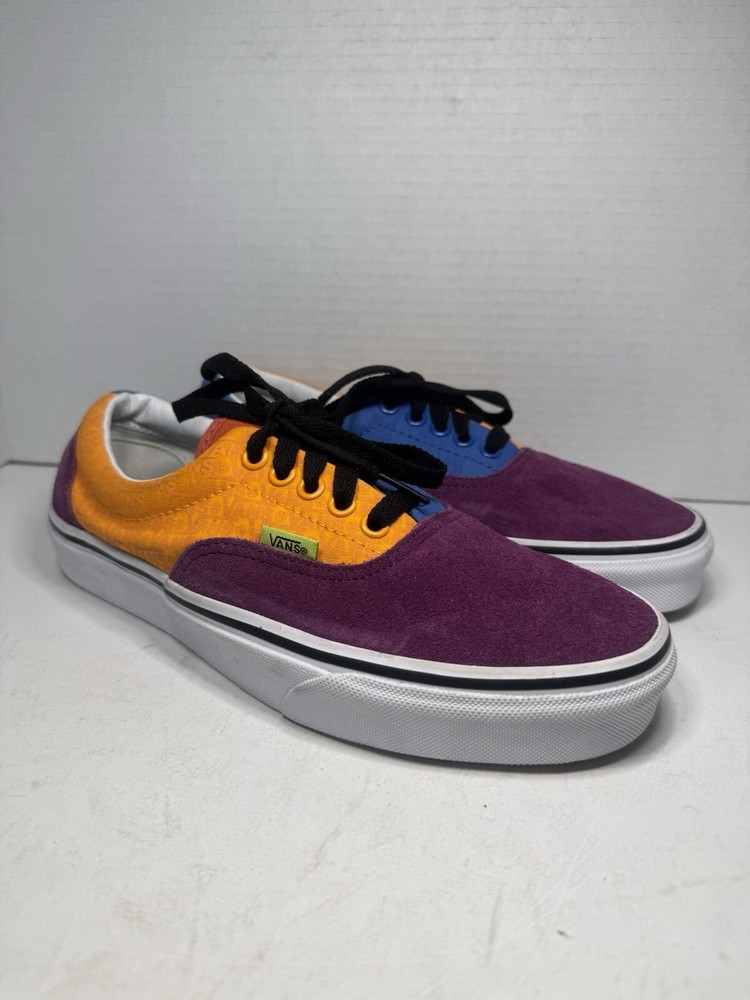 Vans Era Mix & Match Sneakers in Grape Juice Bright Marigold Size 7 Men