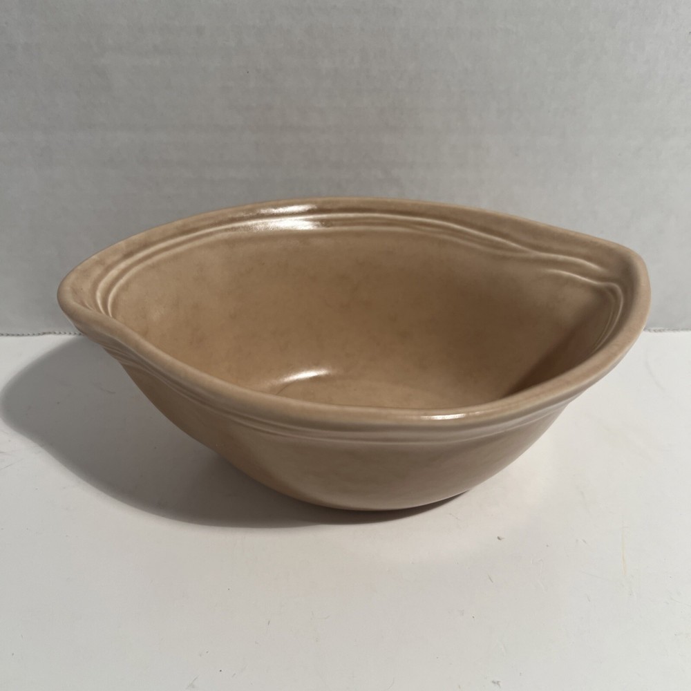 Pfaltzgraff Naturewood Serenity Sand 7” Dip Bowl – Rare