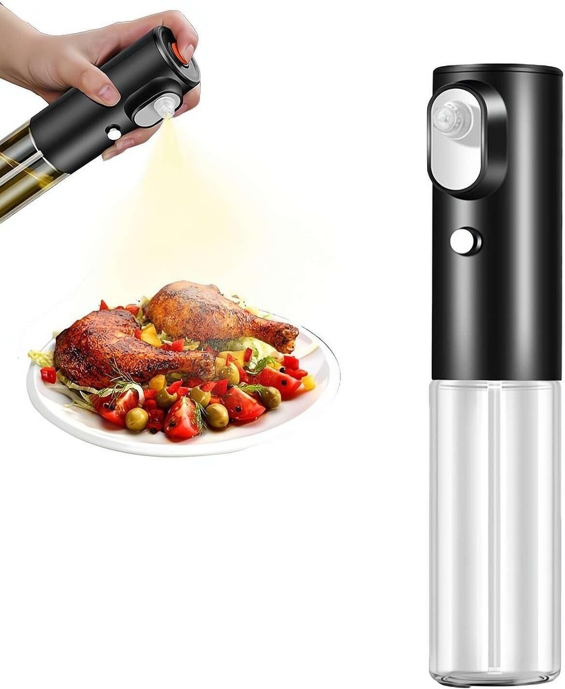 200ml Electric Butter Sprayer for Popcorn Continuous Mist Dispenser 7.03oz