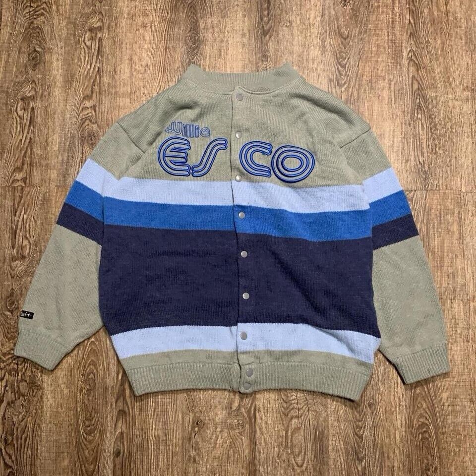 Vintage Y2K Willie esco hip hop style wool jacket