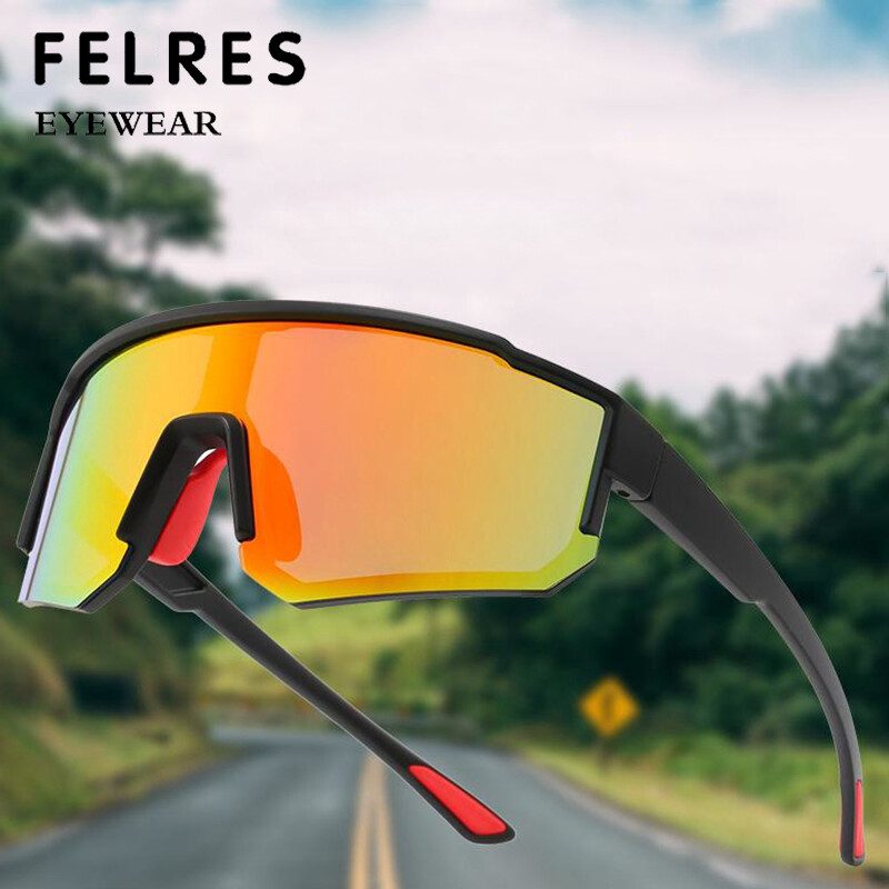 TR90 Polarized Sports Sunglasses Men Women Outdoor Driving Cycling Glasses UV400