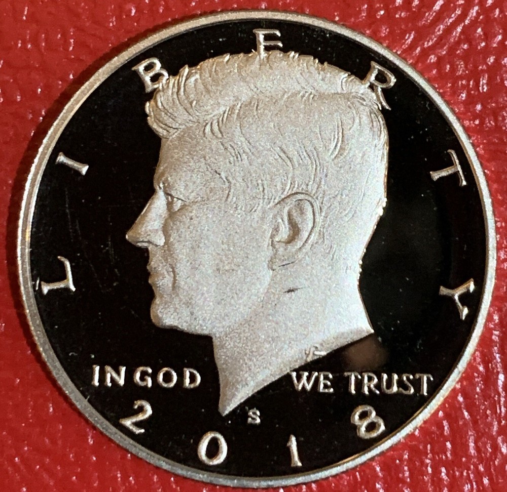 2018 S Clad Choice PROOF Kennedy Half Dollar 1 Coin from US Proof Set