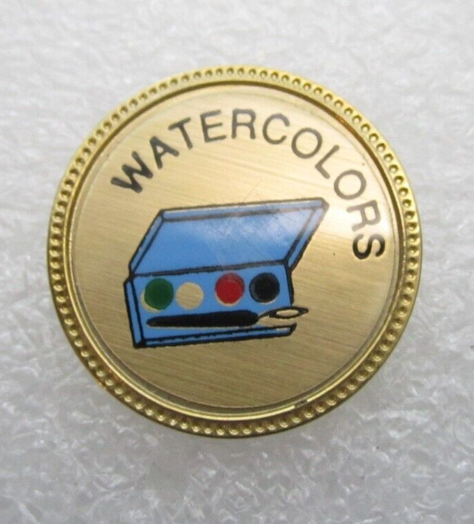 Watercolors Painting Lapel Pin (C949)