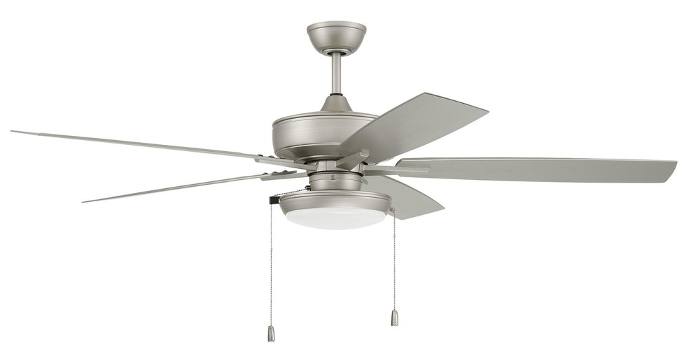 Craftmade OS1195 60-Inch Outdoor LED Ceiling Fan with 5 Blades in Painted Nickel Finish