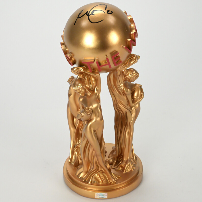 Al Pacino Autographed Scarface Tony Montana The World is Yours Statue