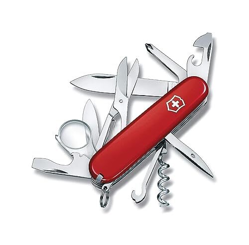 Victorinox Explorer 16-Function Swiss Army Knife with 2 Blades - Swiss Made Pocket Tool