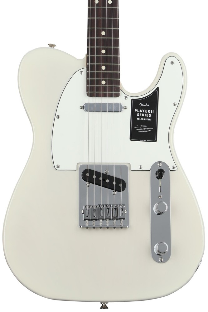 Fender Player II Telecaster Electric Guitar - White Blonde with Rosewood